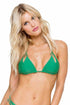 Luli Fama Cosita Buena REVERSIBLE ZIG ZAG CUTOUT TRIANGLE TOP
